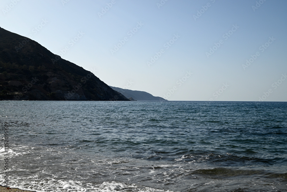 Naklejka premium Cretan Panorama from different places, Crete, Greece