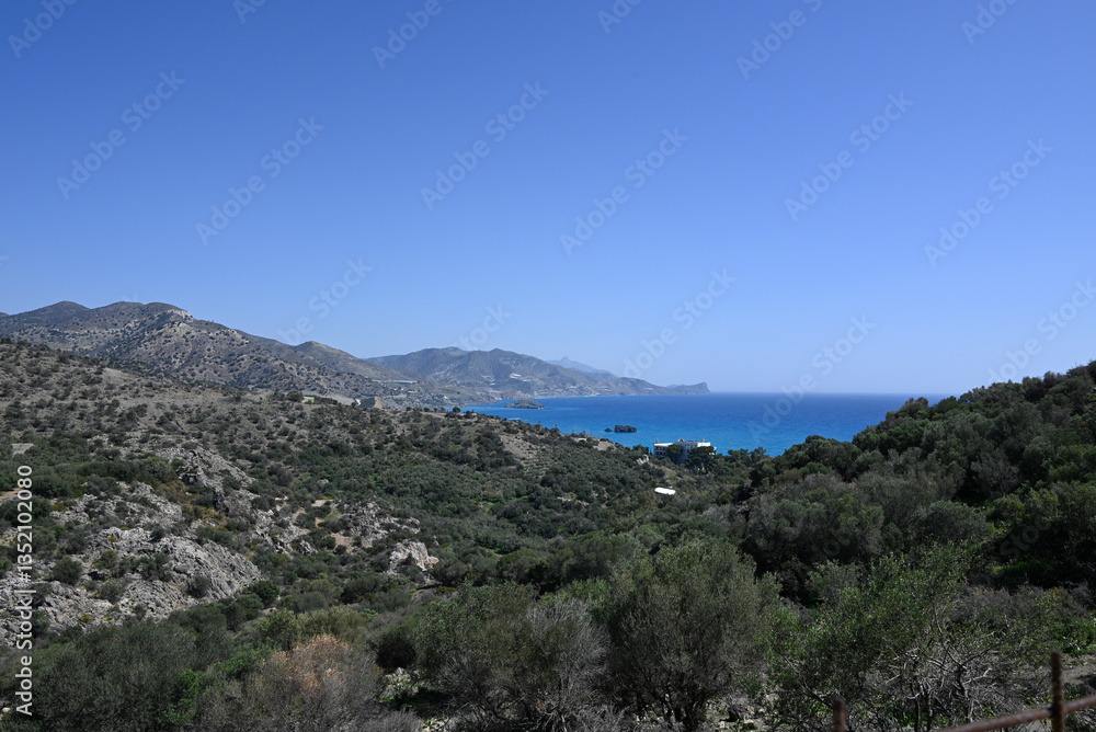 Cretan Panorama from different places, Crete, Greece Cretan Panorama from different places, Crete, Greece