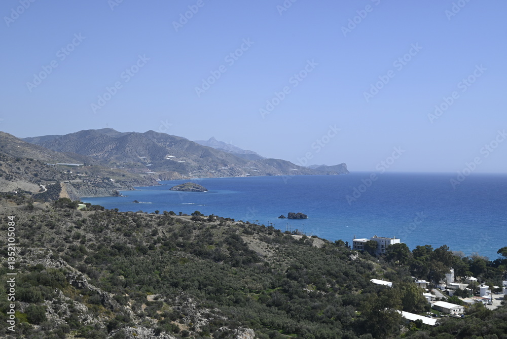 Cretan Panorama from different places, Crete, Greece Cretan Panorama from different places, Crete, Greece
