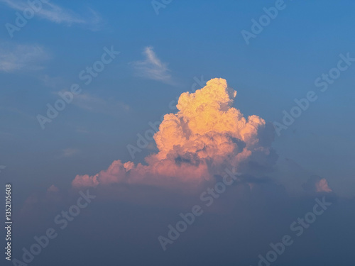 Wallpaper Mural Dramatic Cumulus Clouds at Sunset Torontodigital.ca