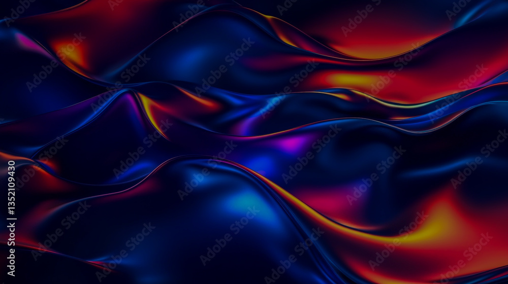 Abstract dark glowing blue red gold smooth grainy gradient texture background web poster and web banner. Glowing noise texture gradient effect web banner or poster. 3d abstract waves Abstract dark glowing blue red gold smooth grainy gradient texture background web poster and web banner. Glowing noise texture gradient effect web banner or poster. 3d abstract waves