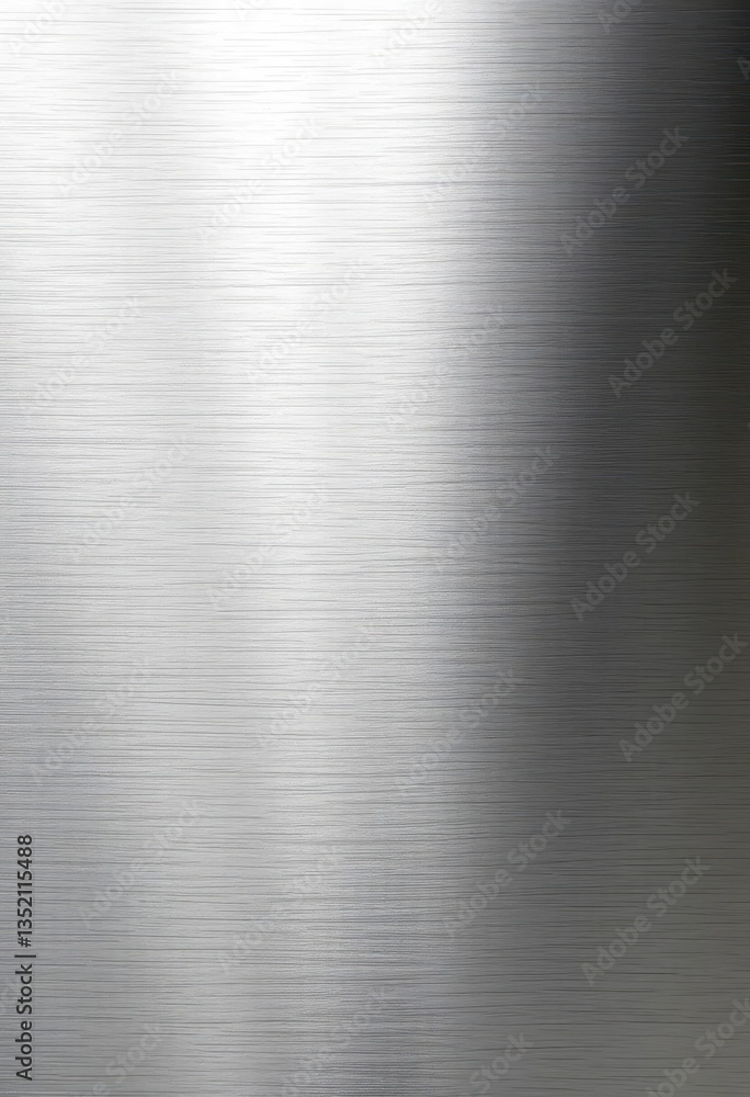 Brushed stainless steel surface, showing fine parallel lines and subtle metallic sheen, metal, bright Brushed stainless steel surface, showing fine parallel lines and subtle metallic sheen, metal, bright