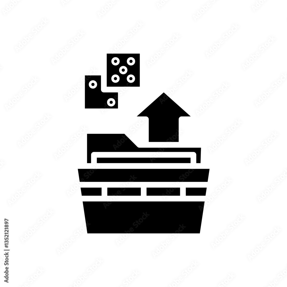 Obraz premium dice file