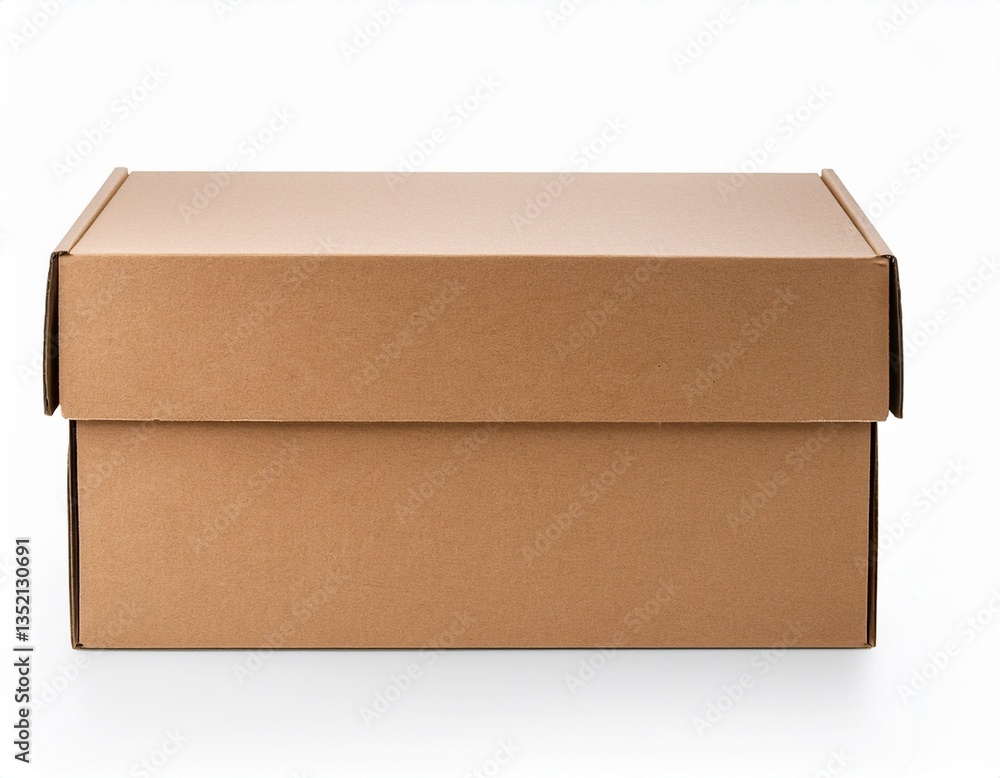 cardboard box isolated on white cardboard box isolated on white