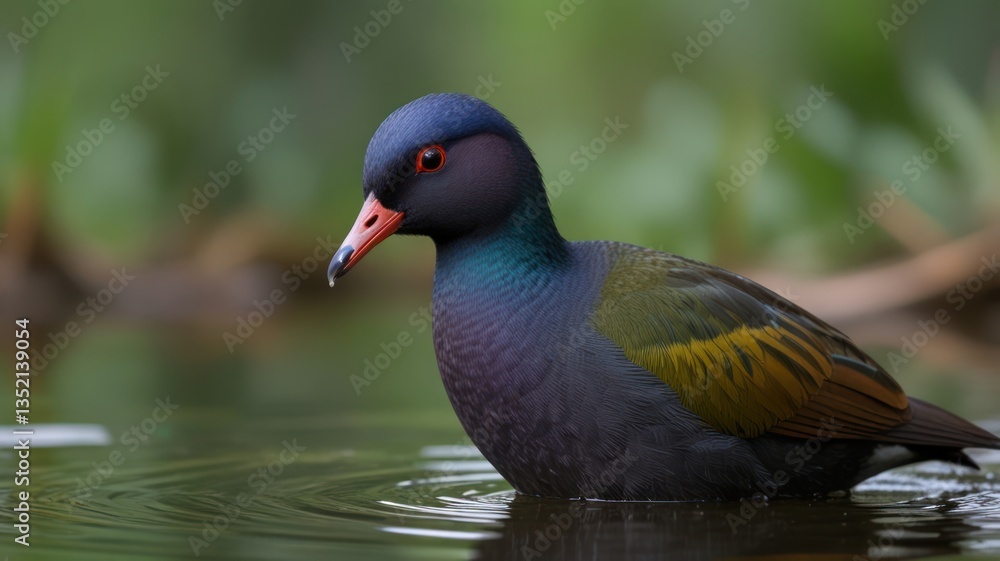 Colorful bird on water (7) Colorful bird on water (7)