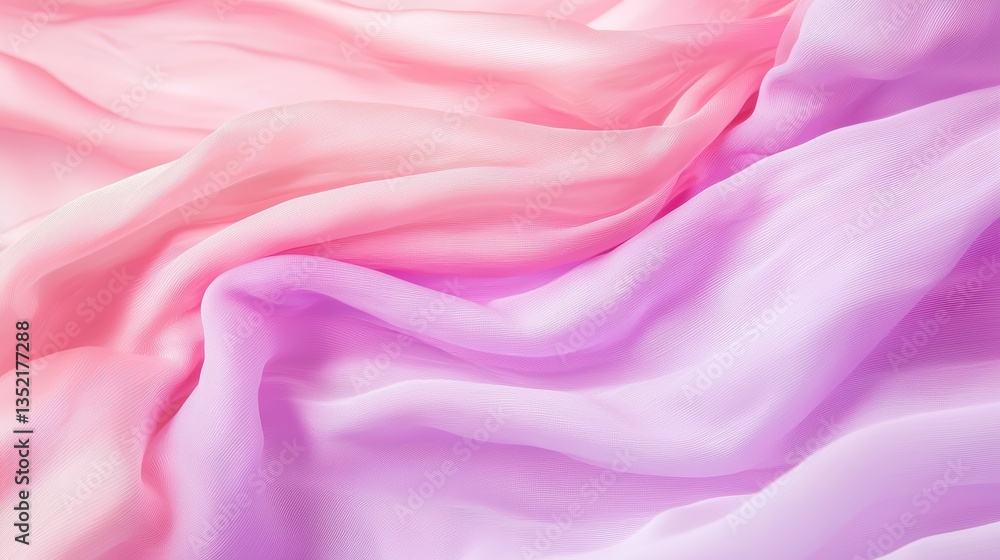 Fototapeta premium Elegant pink and white wavy pattern background design for modern abstract projects