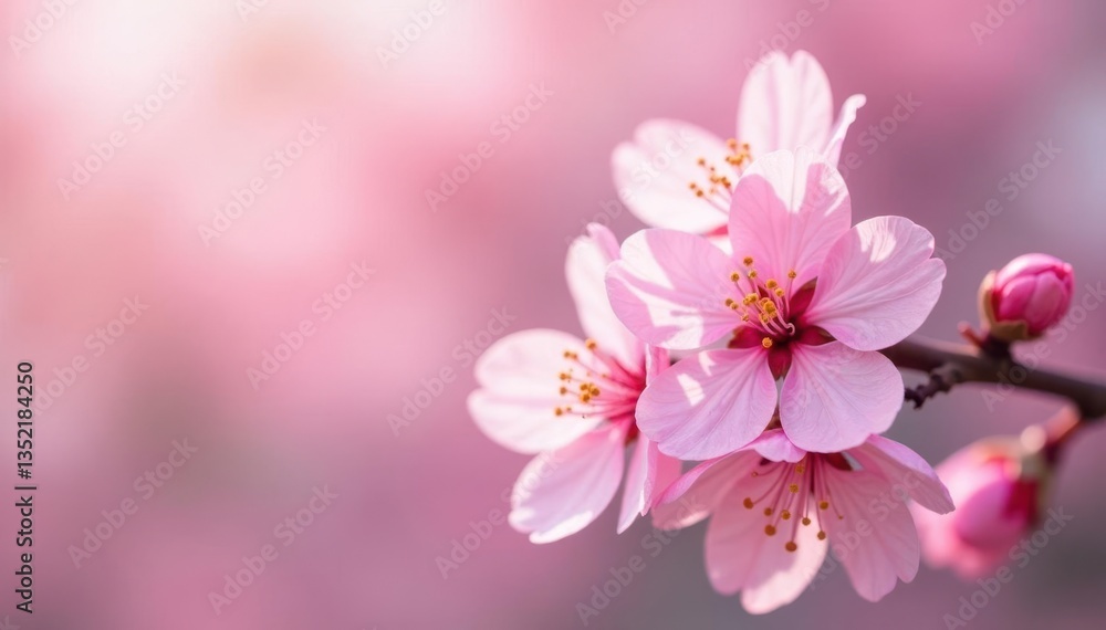 Delicate pink sakura blossoms, full bloom, soft petals , nature, petals Delicate pink sakura blossoms, full bloom, soft petals , nature, petals