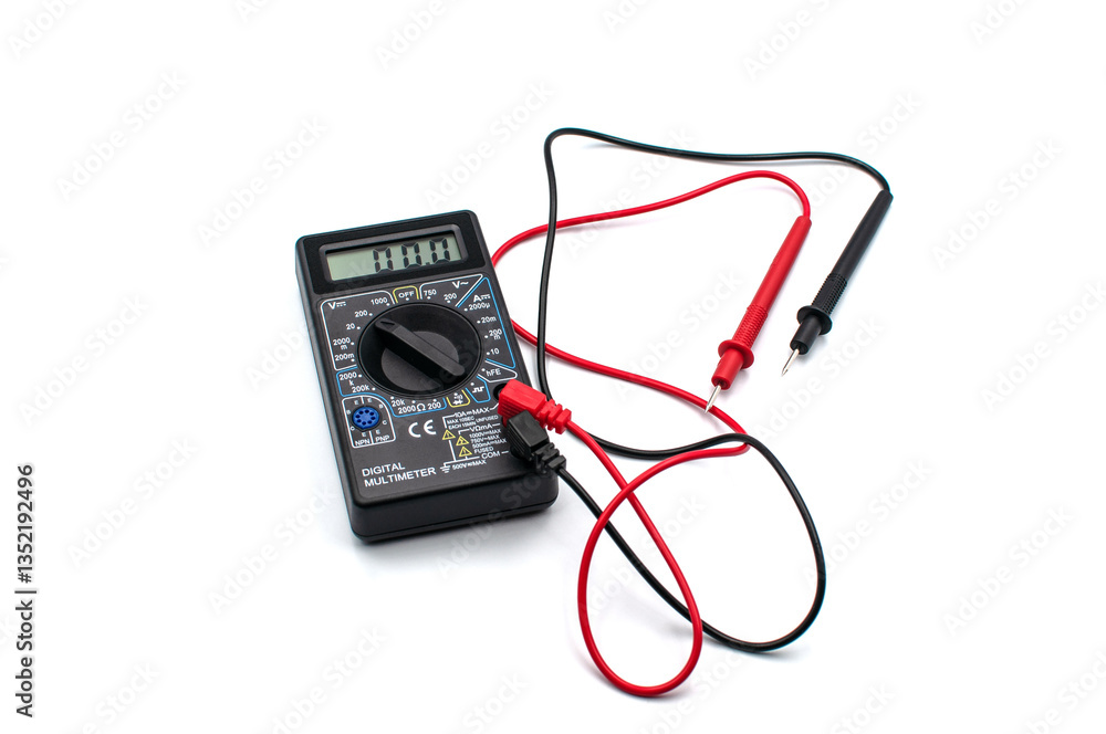 Digital multimeter. Multifunctional device for measuring electric current. Digital multimeter. Multifunctional device for measuring electric current.