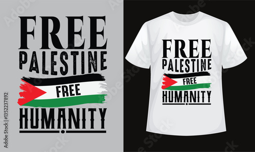 Palestine design vector, Save Palestine illustration for banner, t-shirt, poster, sticker, badges, social media design. Hand-Drawn Lettering Phrase, Calligraphy Graphic Typography. 