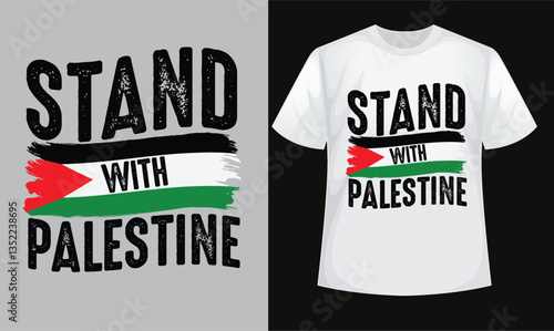 Palestine design vector, Save Palestine illustration for banner, t-shirt, poster, sticker, badges, social media design. Hand-Drawn Lettering Phrase, Calligraphy Graphic Typography. 