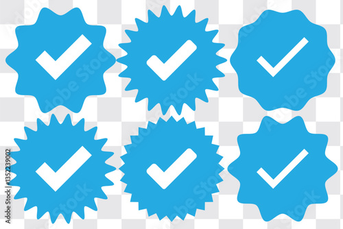 Vector Blue Verified Badge