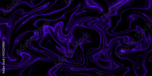 Abstract colorful Acrylic pour Liquid marble surfaces Design. Liquify Swirl black and purple Color Art Abstract Pattern black and purple marble texture. glossy liquid acrylic paint texture background