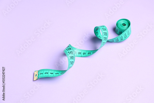 Green measuring tape for ta...
