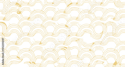 Futuristic Diagonal Lines Background, Seamless Geometric Wave Texture