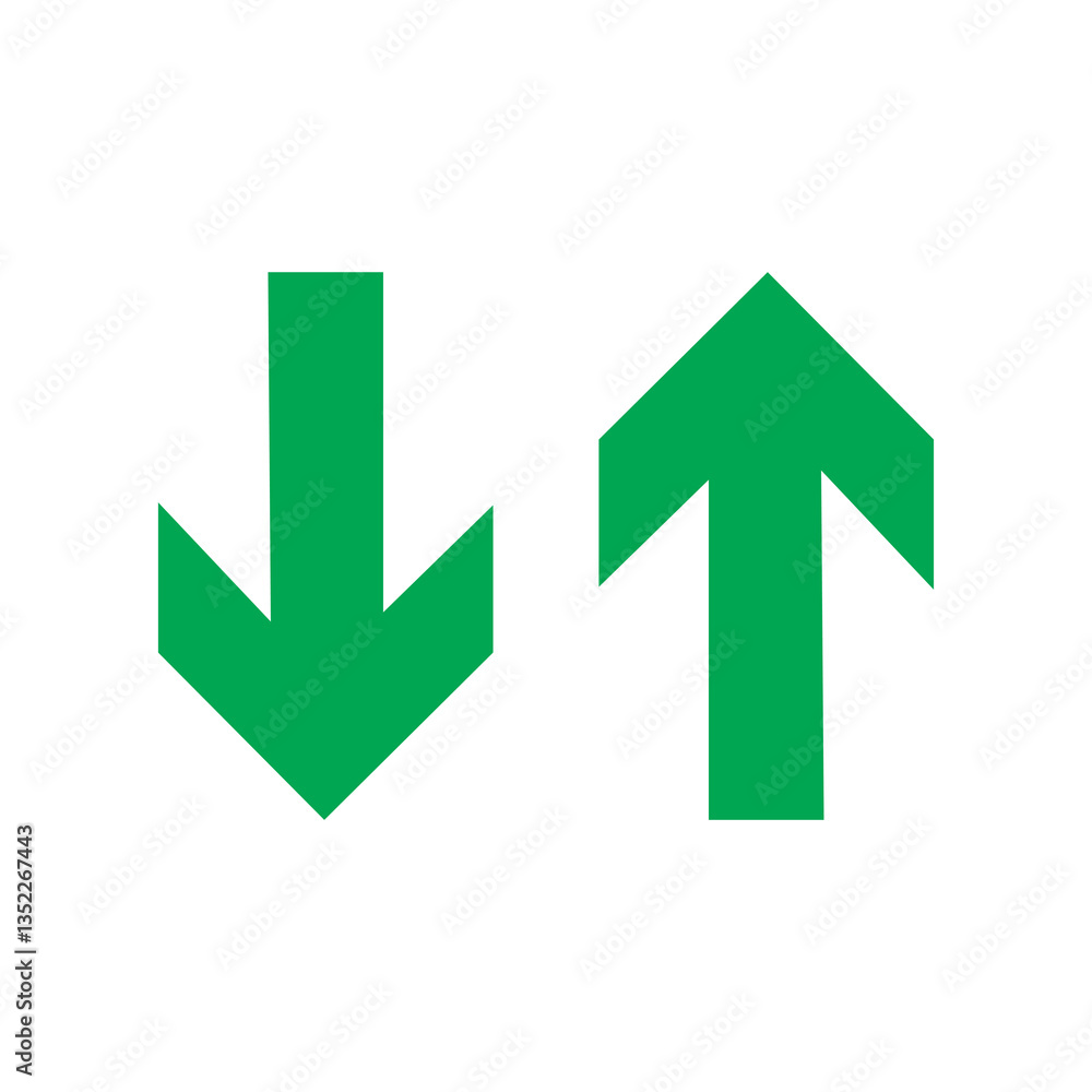 up down arrow sign up down arrow sign