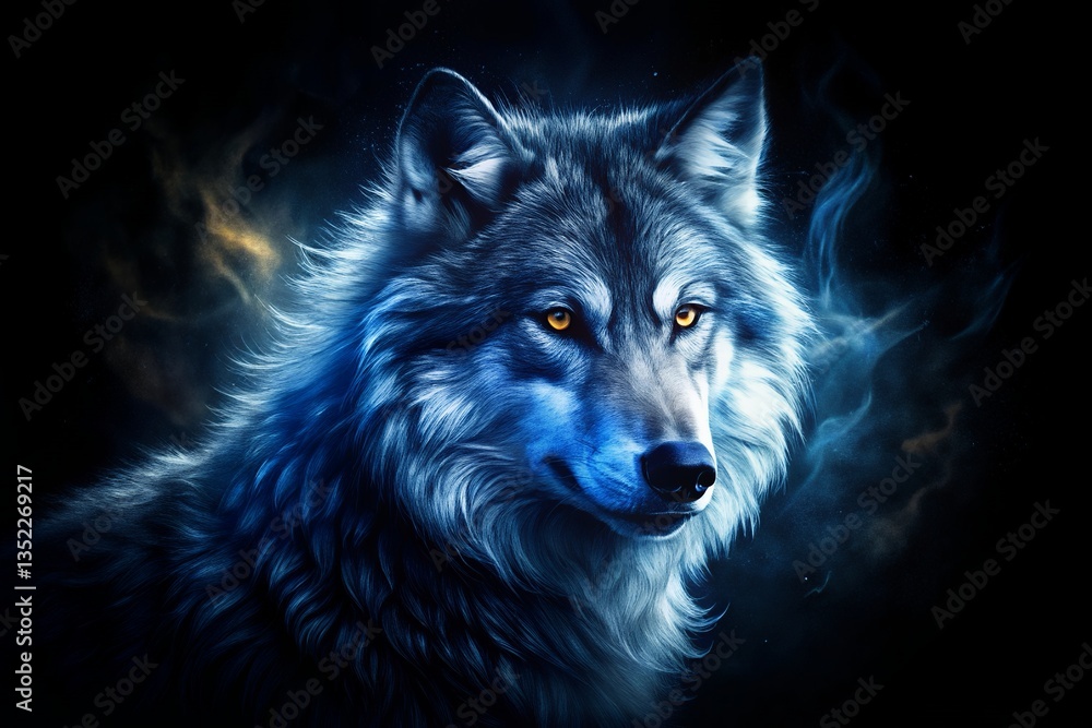 wolf in the night wolf in the night