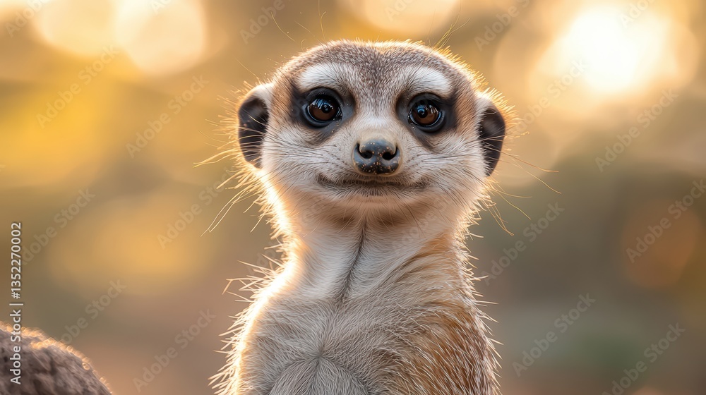 a meerkat looking at the camera with a funny face a meerkat looking at the camera with a funny face