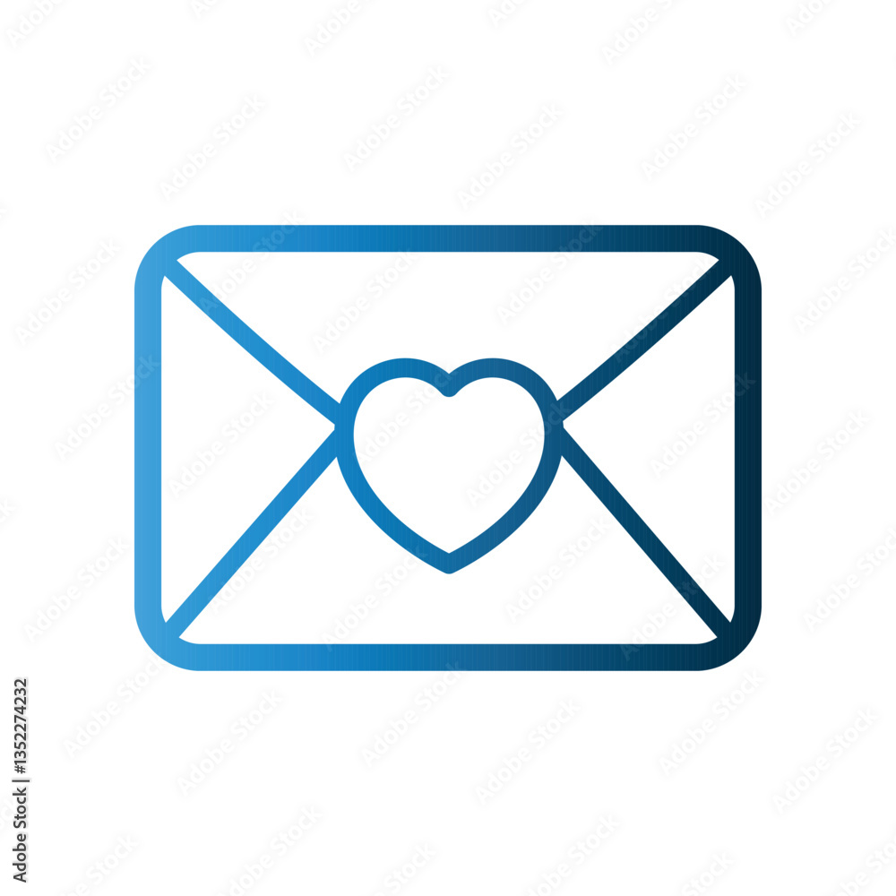 Envelope icon design template Envelope icon design template