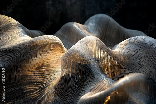 Abstract Metal Structure Design