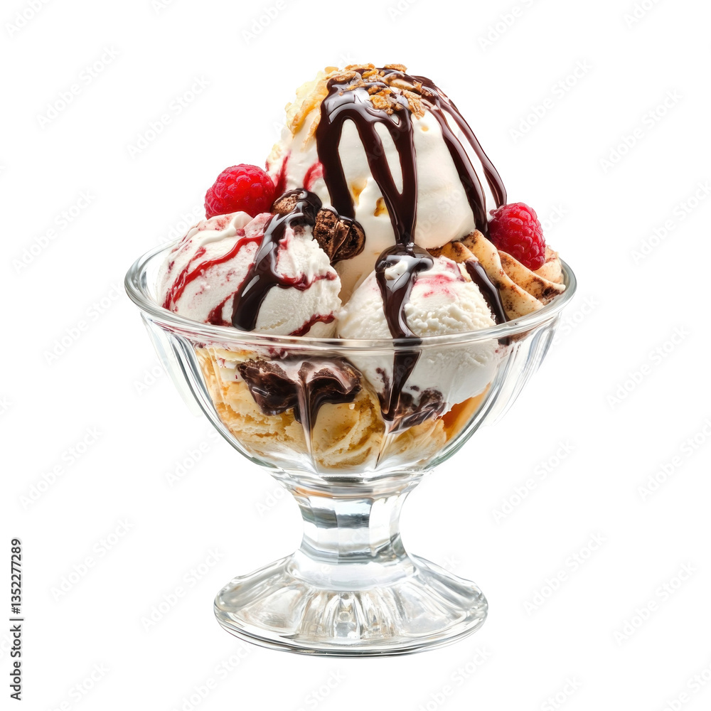 ice cream with chocolate ice cream with chocolate