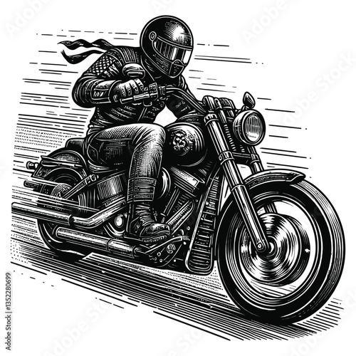 motorcycle on the road