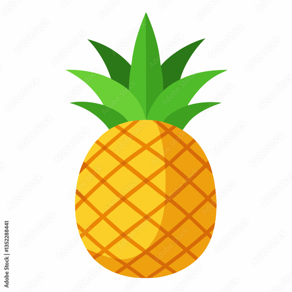 illustration of pineapple illustration of pineapple