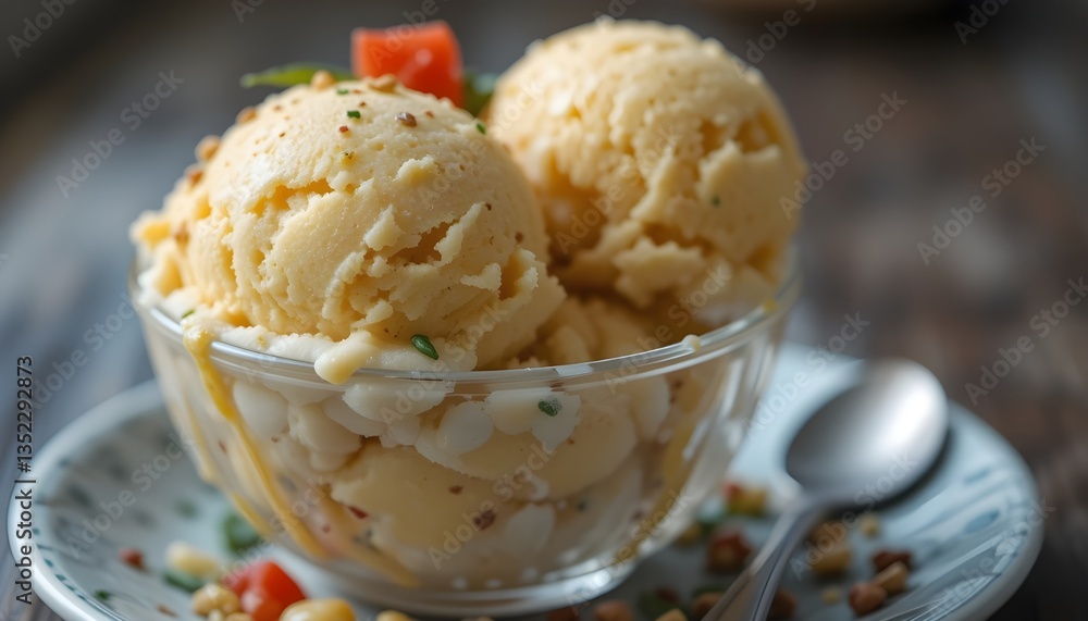 ice cream with chocolate ice cream with chocolate