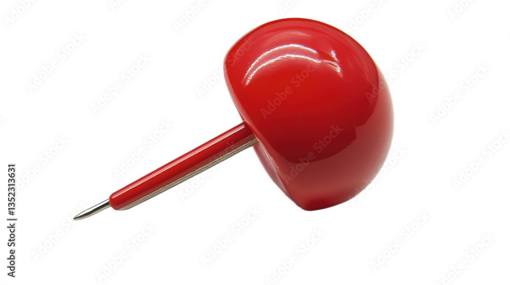 red push pin red push pin