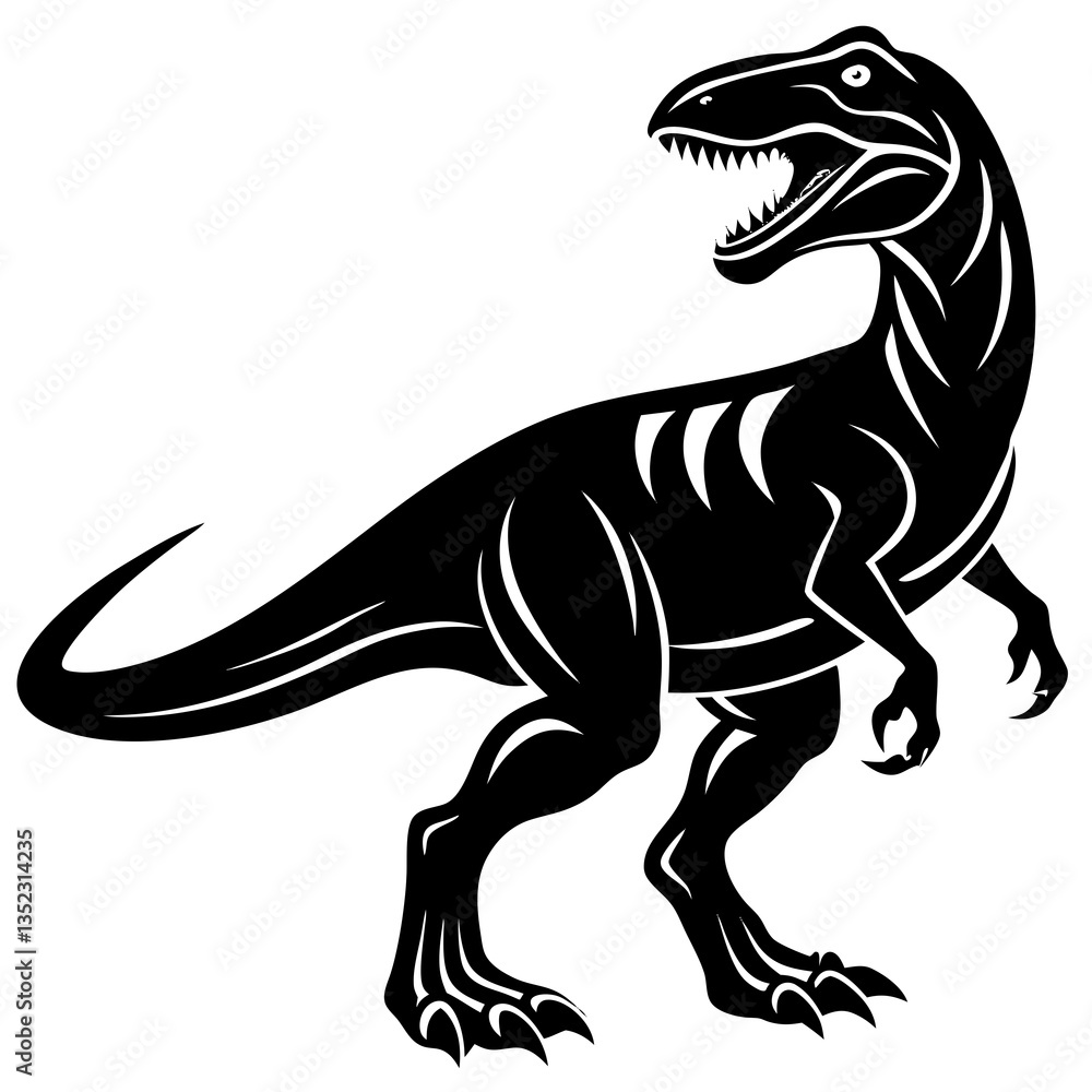 Dinosaur Silhouette Dinosaur Silhouette