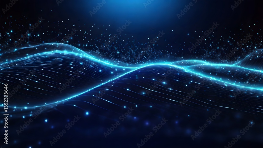 Abstract blue background with stars Abstract blue background with stars
