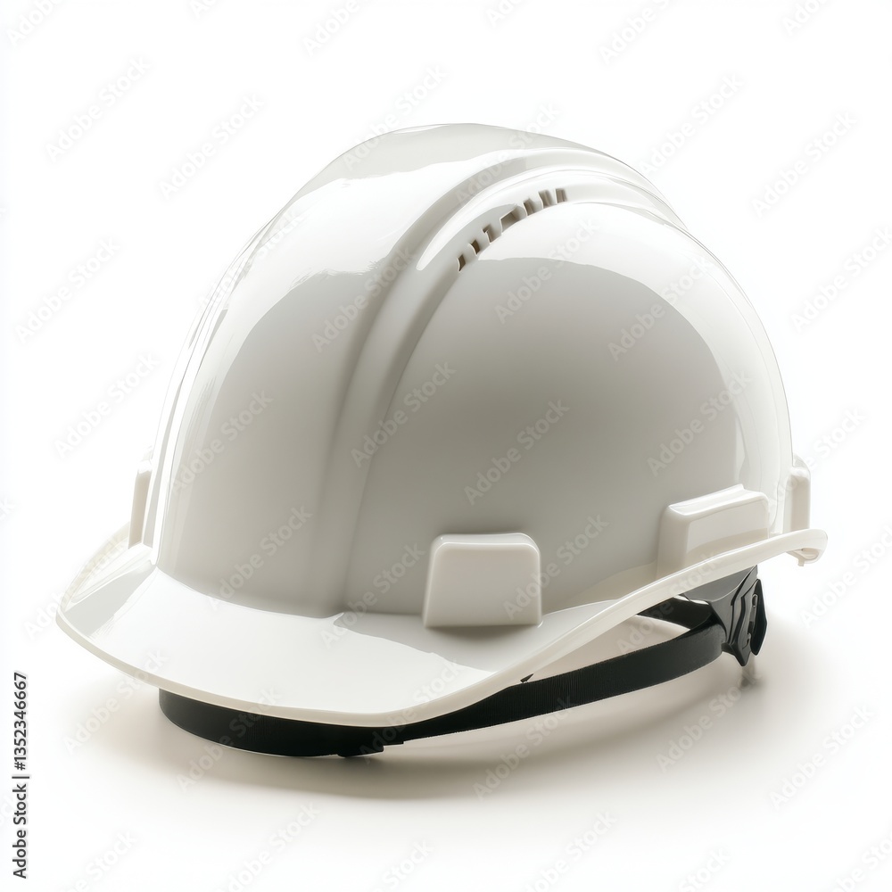 Fototapeta premium Generic Worker?s Helmet Overview Shell Labor Background.