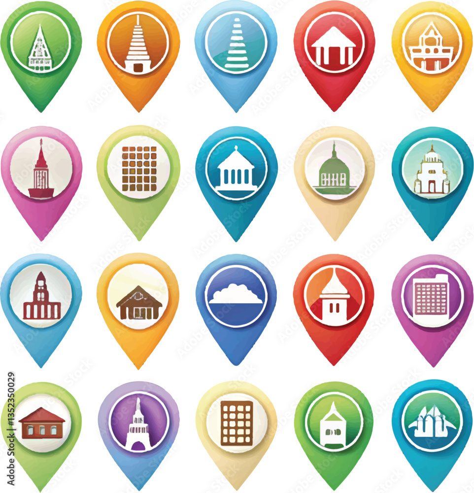 set of map pointers set of map pointers