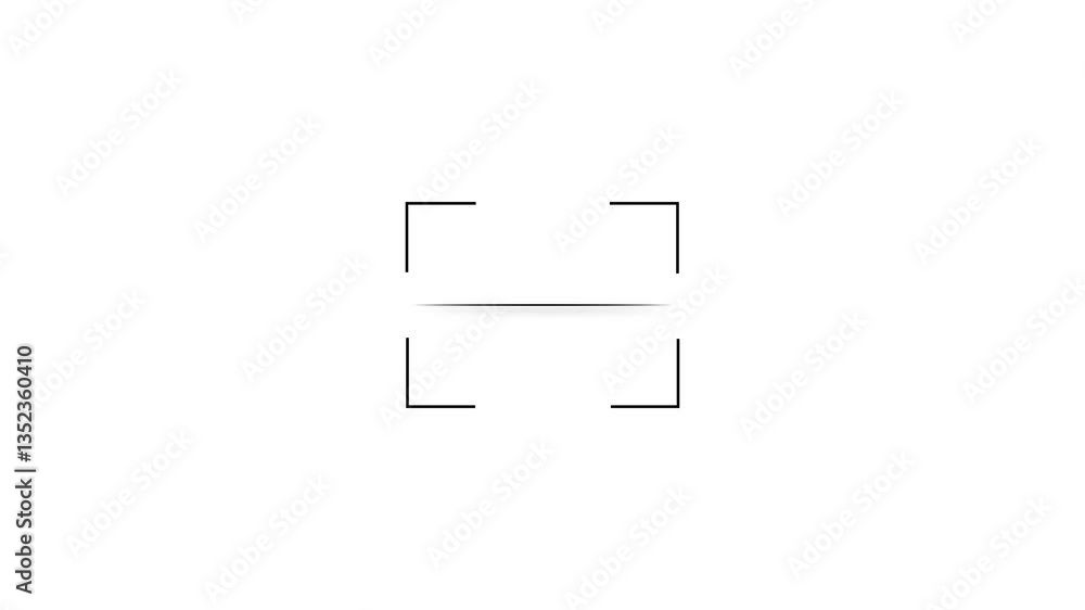 Scan QR code to loop black color animation on white background. Scan QR code to loop black color animation on white background.