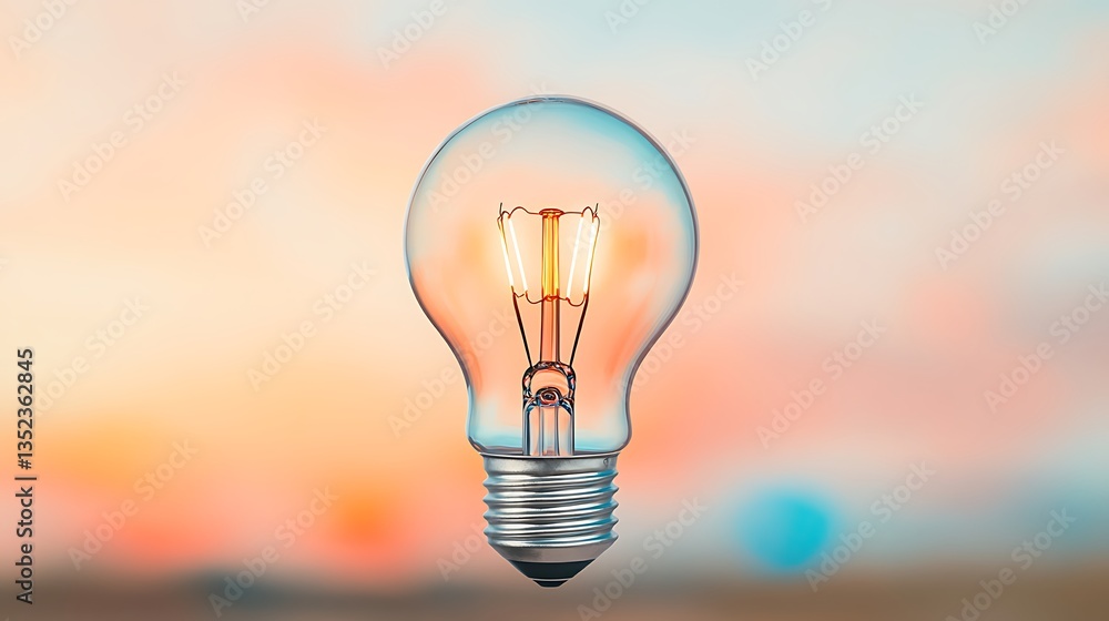 Glowing Idea: Sunset Inspiration. Glowing Idea: Sunset Inspiration.