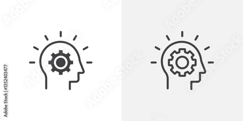 Realization Icon set. vectors for apps and website designs