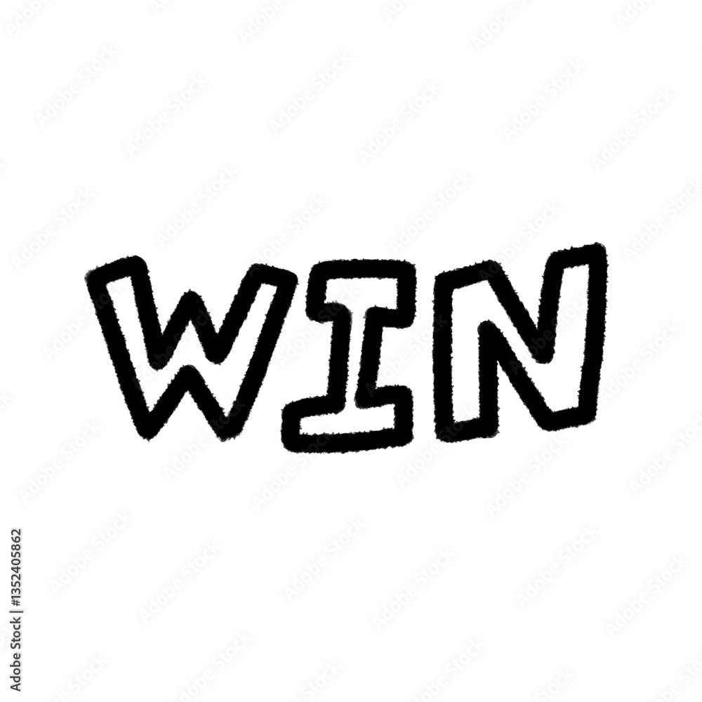 win png doodle handwrite cartoon kid element win png doodle handwrite cartoon kid element