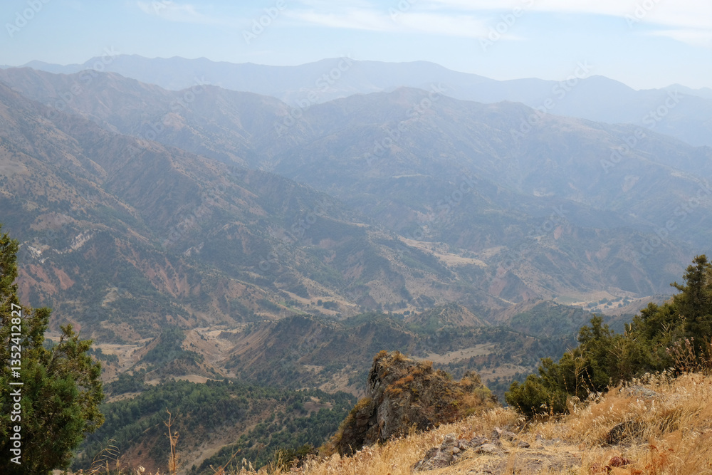 Fototapeta premium mountain landscape, Tien Shan, Uzbekistan