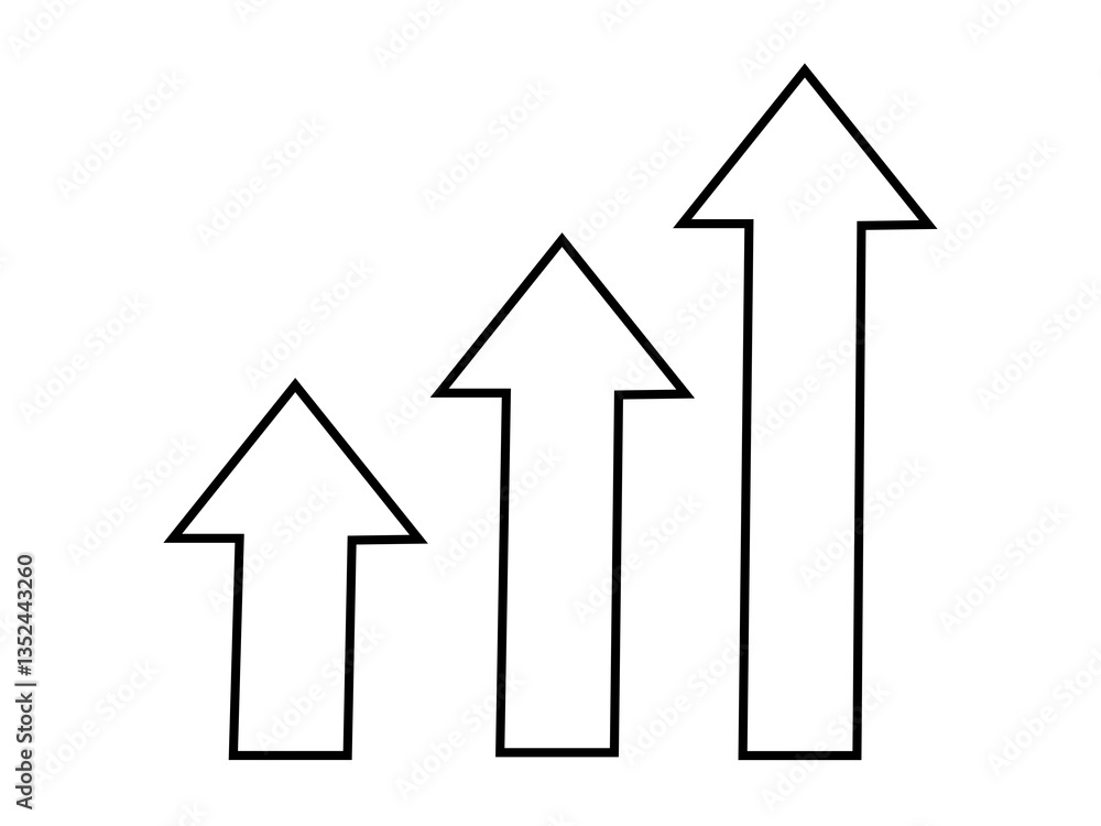 stock up arrows stock up arrows