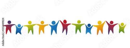 icone, silhouette, bambini, bimbi, infanzia, asilo,  allegria, felicità, scuola