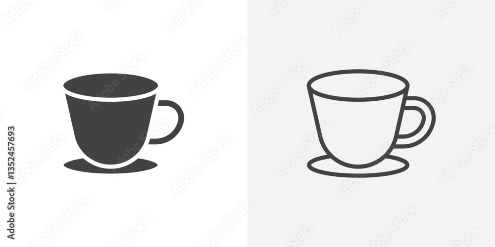 Mug vector icon symbol. illustration sign collection. Mug vector icon symbol. illustration sign collection.