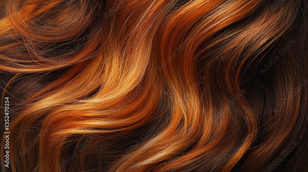 Fototapeta premium A woman with long, curly brown hair