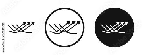 Reflect icon set. vector icons for apps and website ui design
