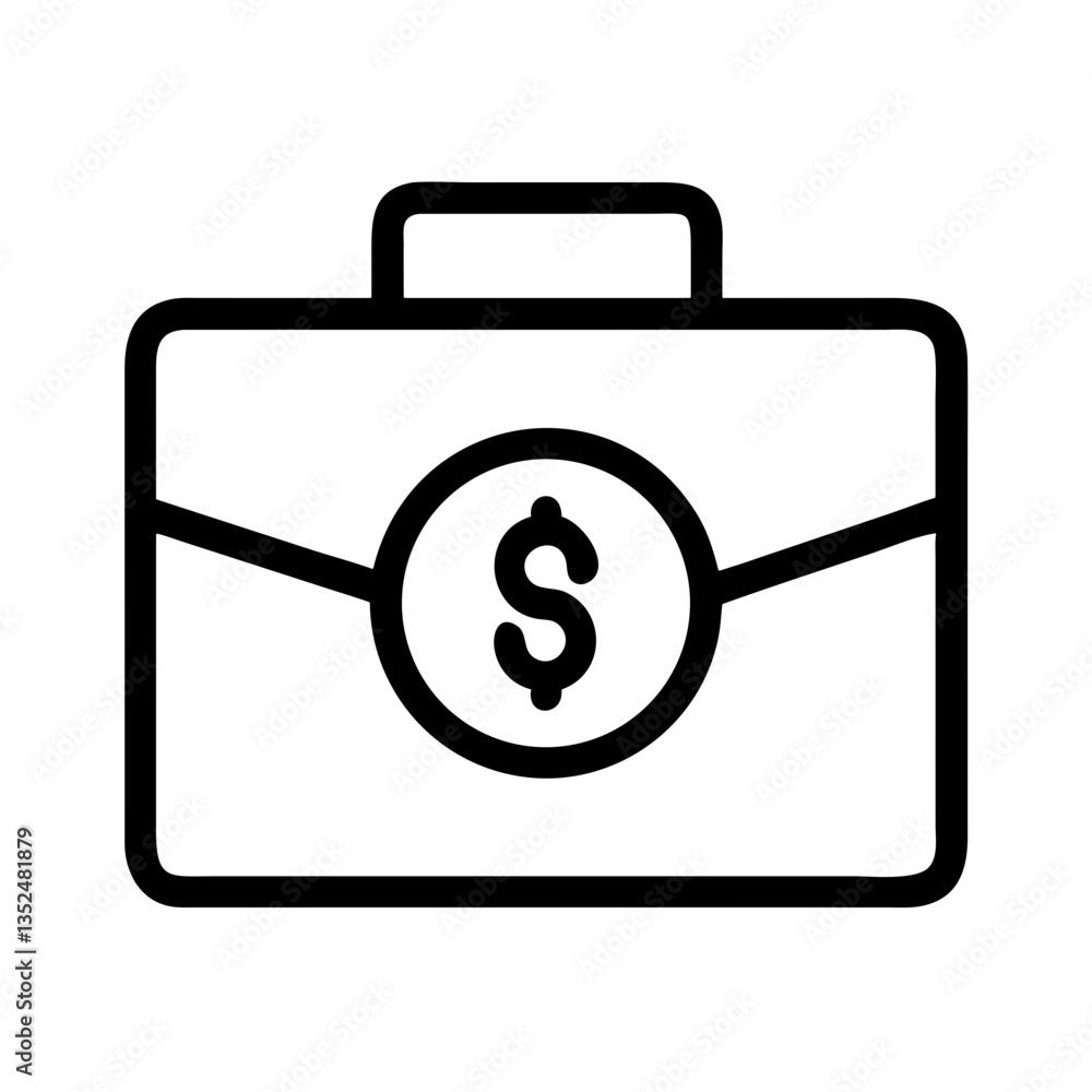 briefcase dollar sign vector illustration for business finance and wealth management concepts
briefcase dollar sign vector illustration for business finance and wealth management concepts