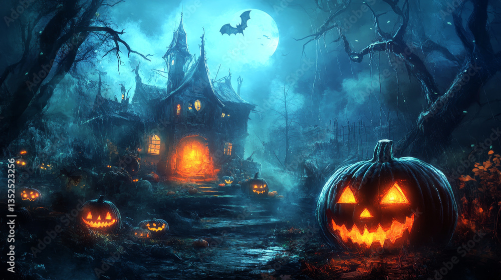 Halloween background. Vector illustration Halloween background. Vector illustration