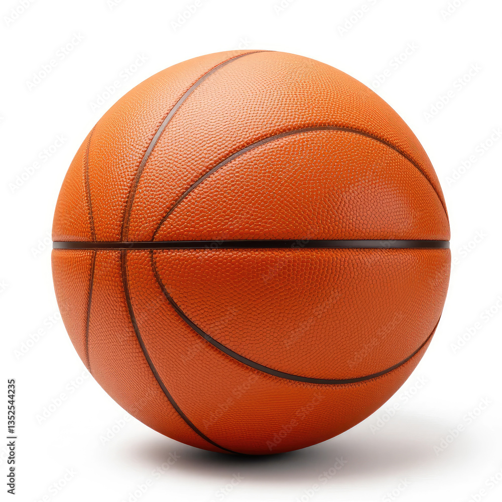 Fototapeta premium basketball ball isolated on white