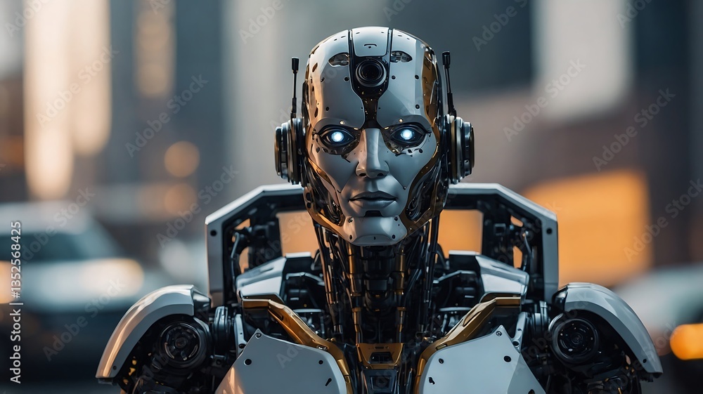 futuristic cyber robot, Robert, AI girl, technology, close-up, Robert Face, futuristic cyber robot, Robert, AI girl, technology, close-up, Robert Face,