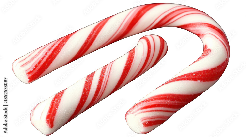 Obraz premium christmas candy cane