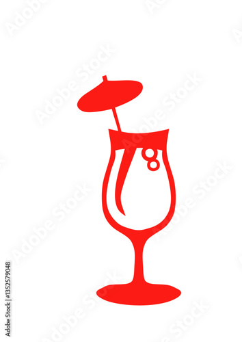 verre apero aperitif alcool dessin