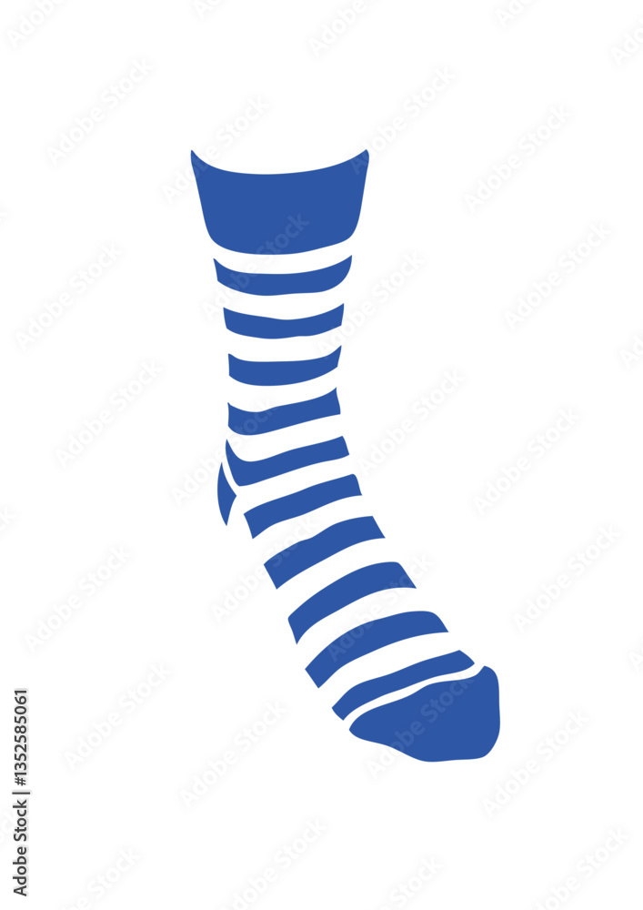 Obraz premium chaussette dessin