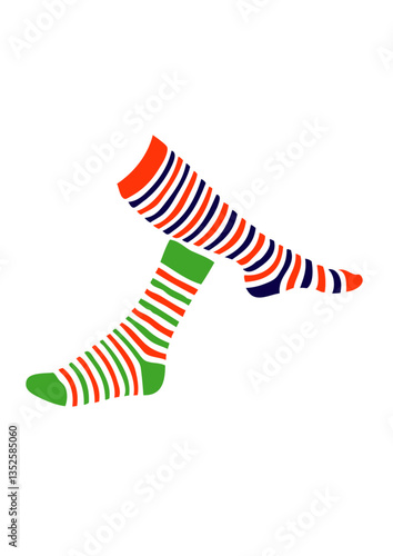 chaussette dessin